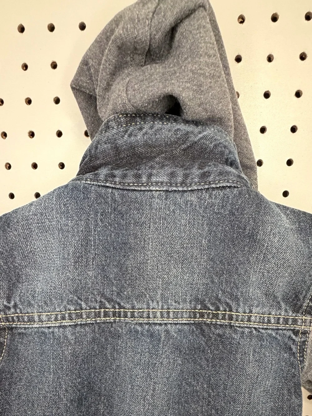 Calvin Klein Jeans Baby Hooded Denim Jacket 6–9 Months